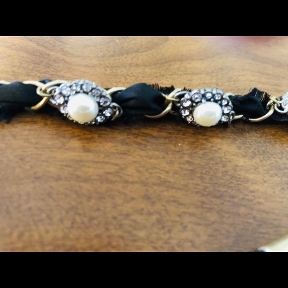 Crystal and pearl headband - Picture 2 of 2